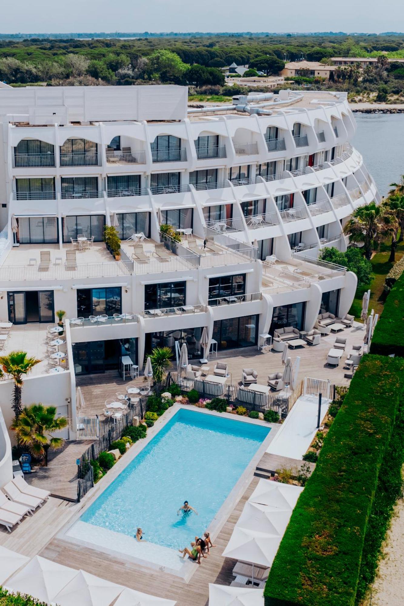 Hotel La Plage 5 Etoiles La Grande Motte Zewnętrze zdjęcie