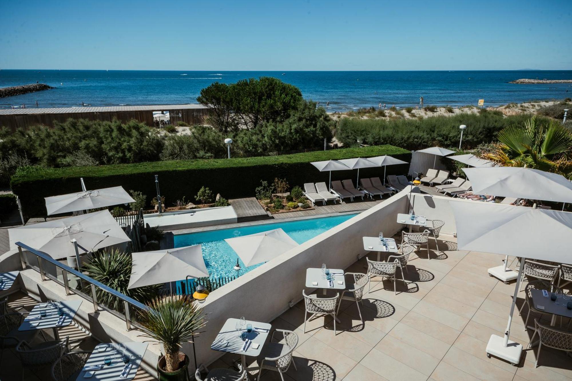 Hotel La Plage 5 Etoiles La Grande Motte Zewnętrze zdjęcie