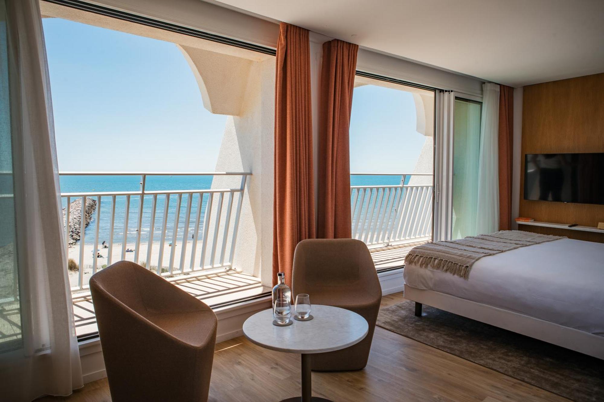 Hotel La Plage 5 Etoiles La Grande Motte Zewnętrze zdjęcie